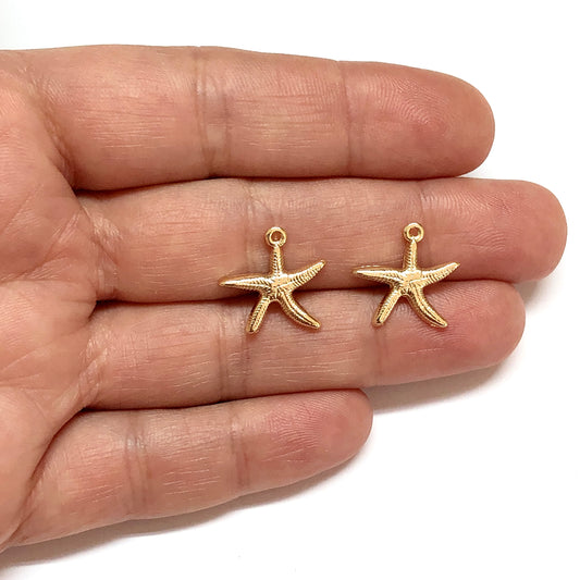 Altın Kaplama Deniz Yıldızı (Büyük)