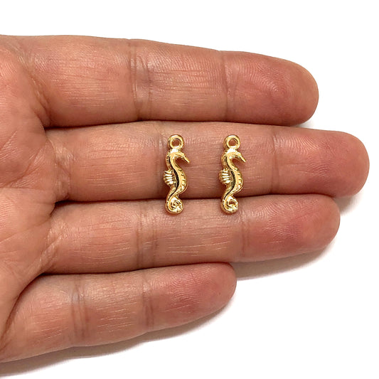 Altın Kaplama Deniz Atı (Büyük)