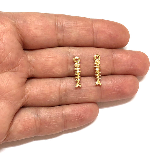 Altın Kaplama Balık Kılçığı