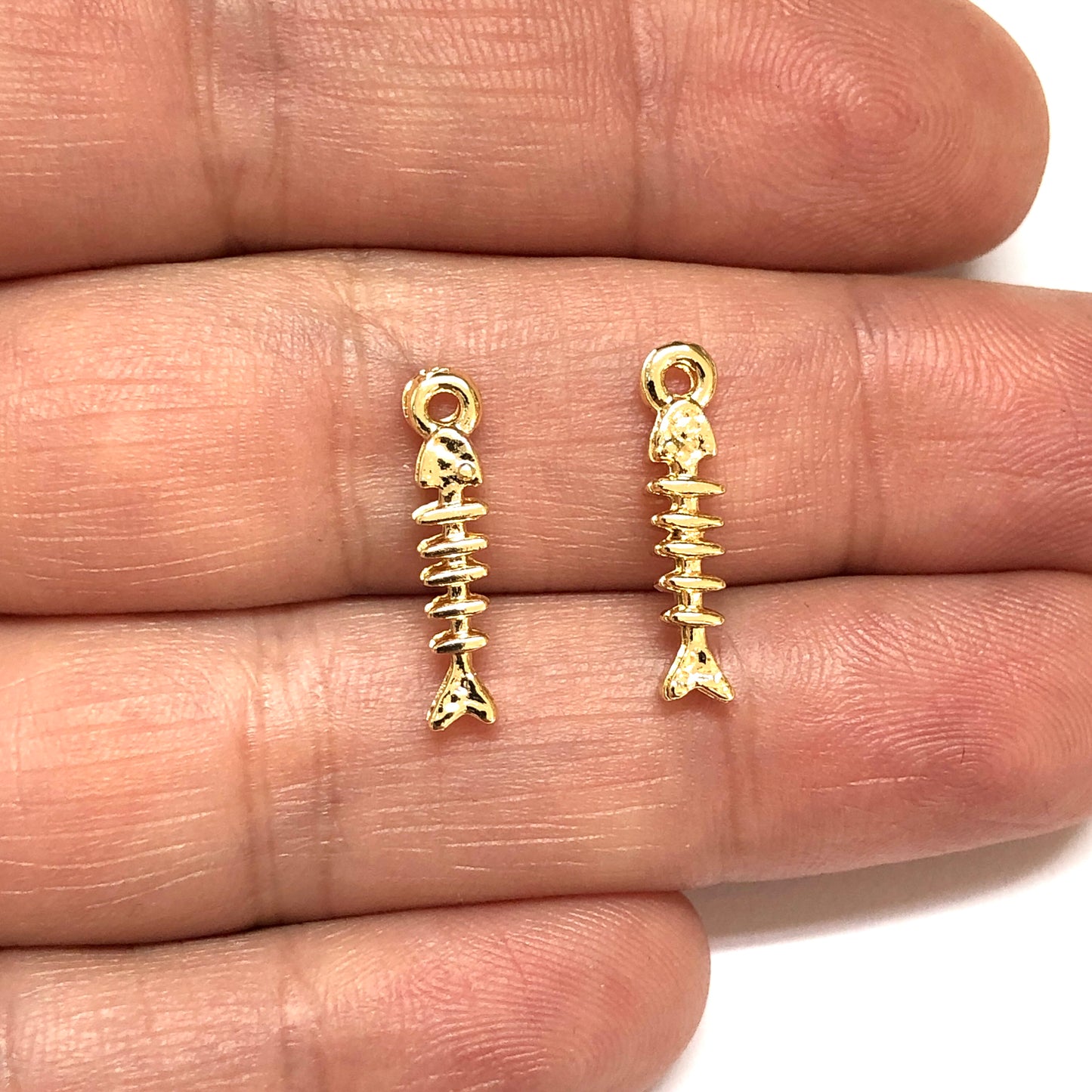 Altın Kaplama Balık Kılçığı