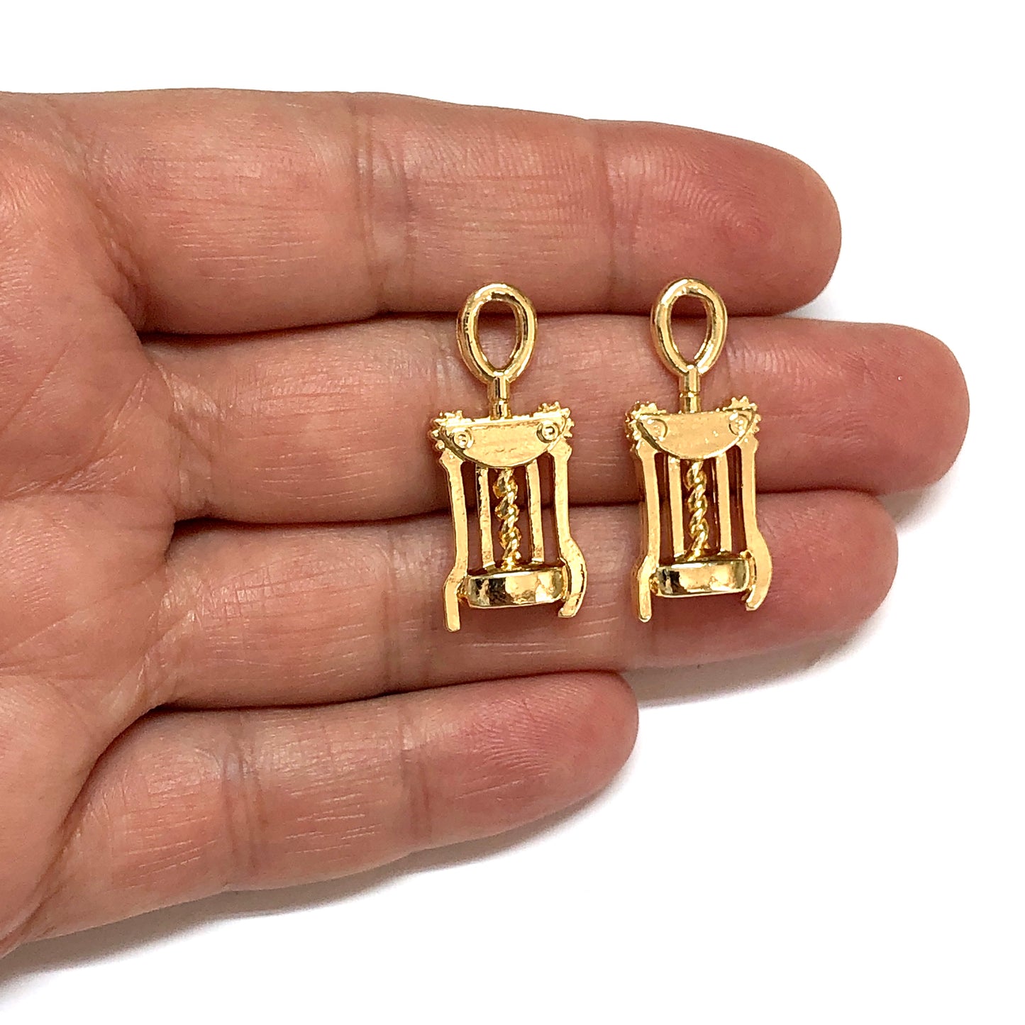 Altın Kaplama Tirbuşon (Büyük)