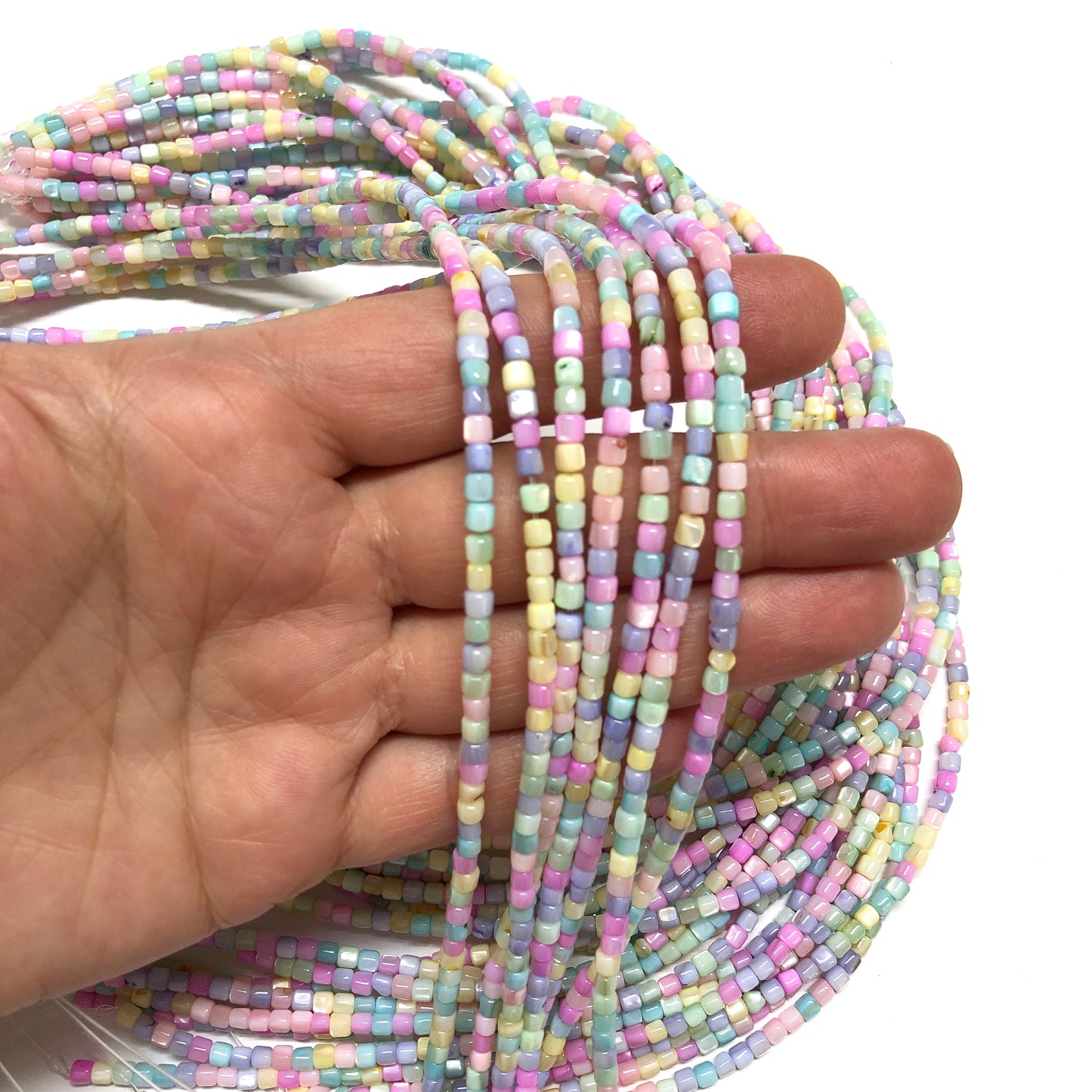 Colored Broken Mother-of-Pearl-2 Purple