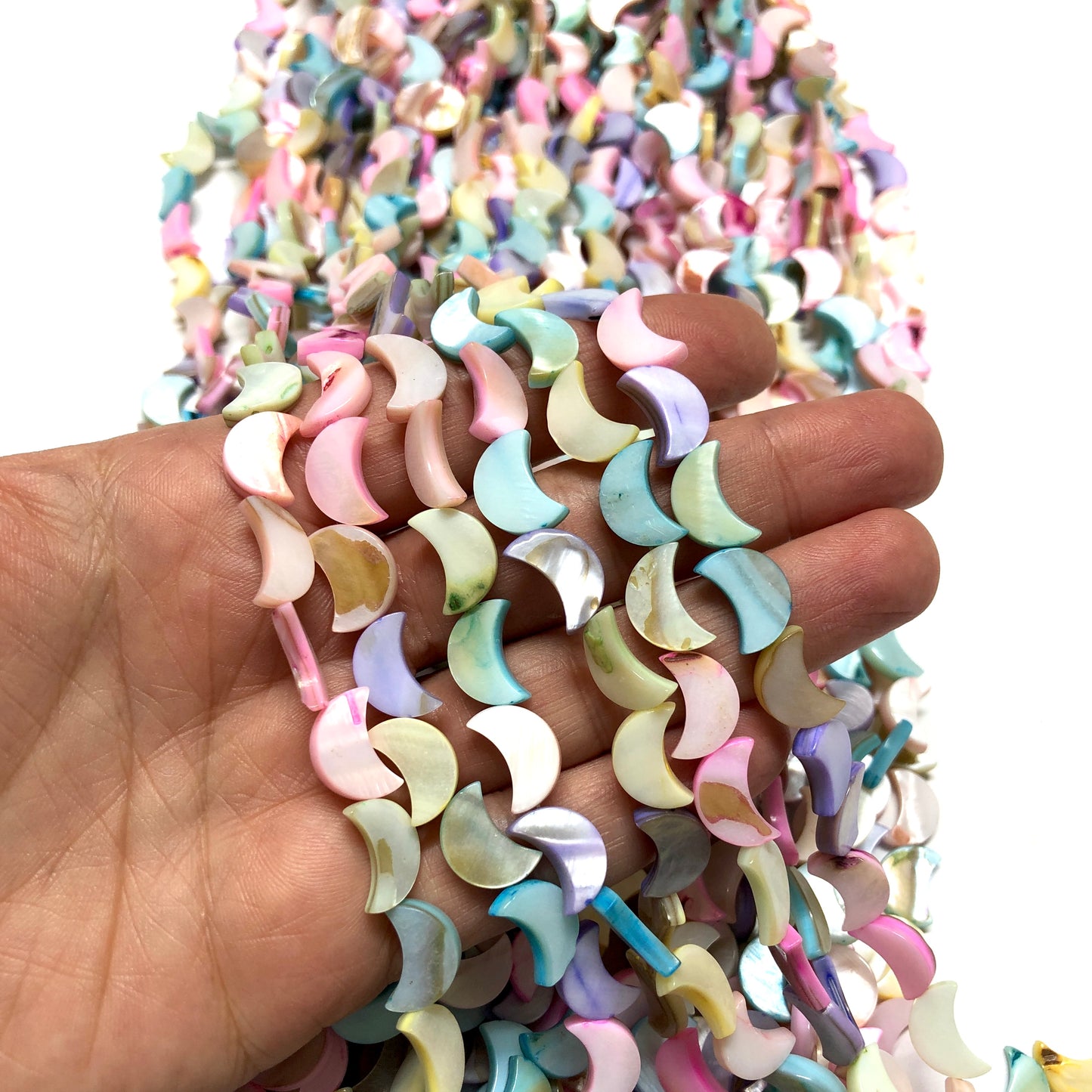 Colored Broken Mother-of-Pearl-2 Purple