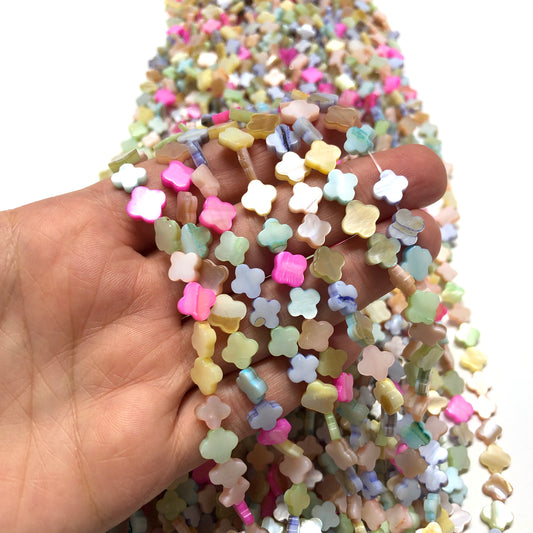 8mm Sedef Yonca - Mix