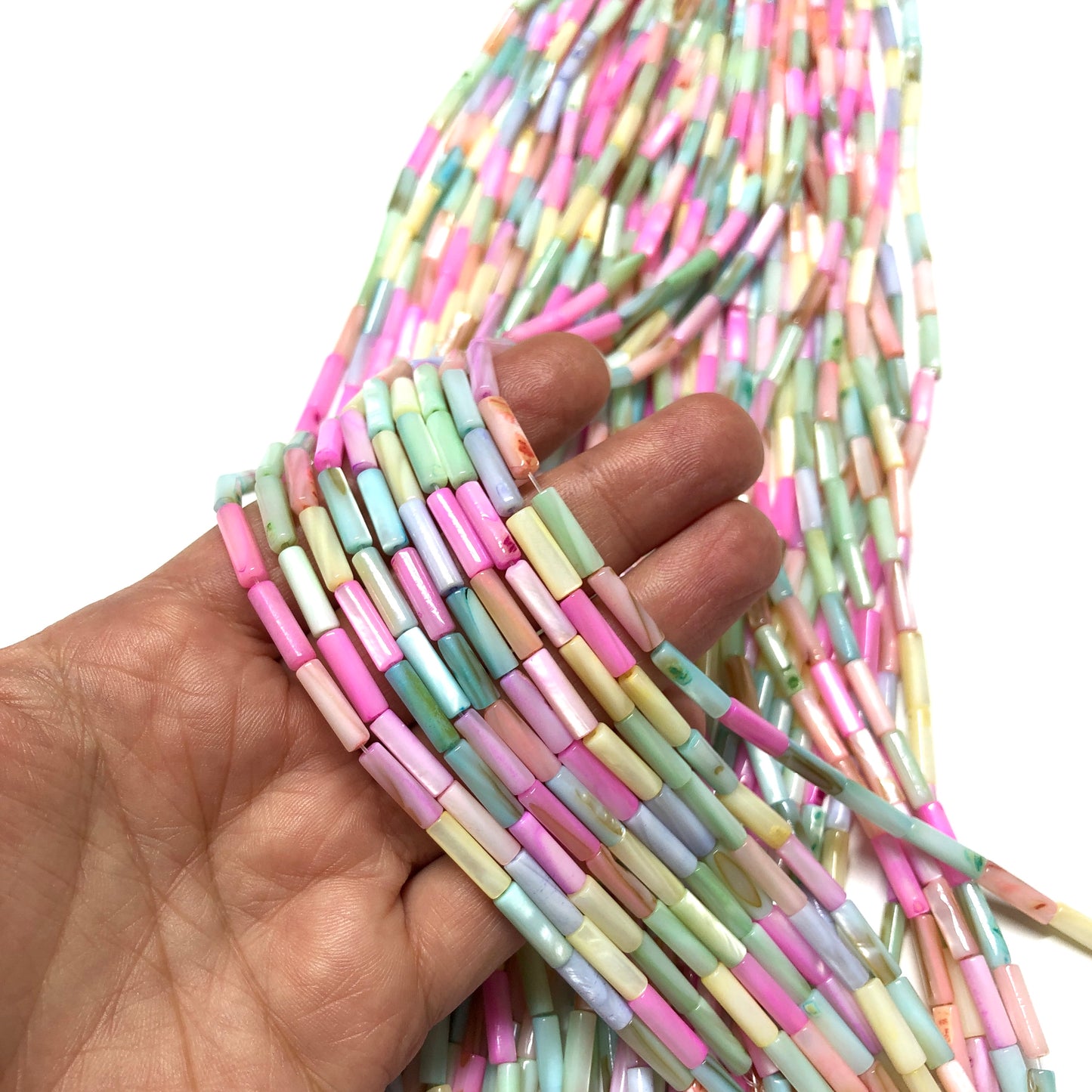 13x4mm Sedef Silindir - Mix