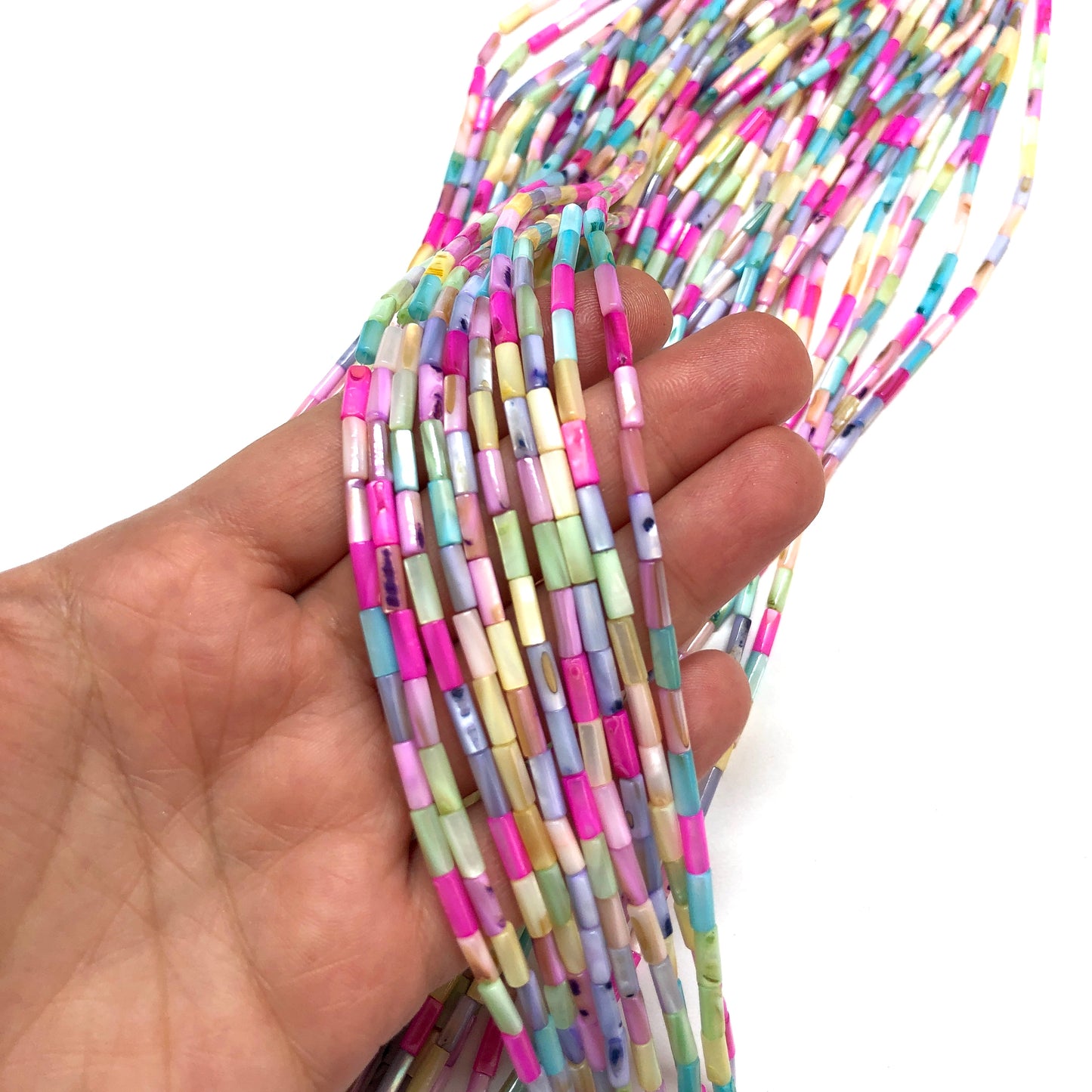 Colored Broken Mother-of-Pearl-2 Purple