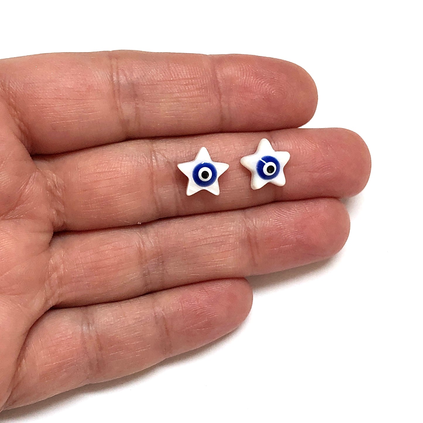 10mm Sedef Nazar Yıldız - Lacivert