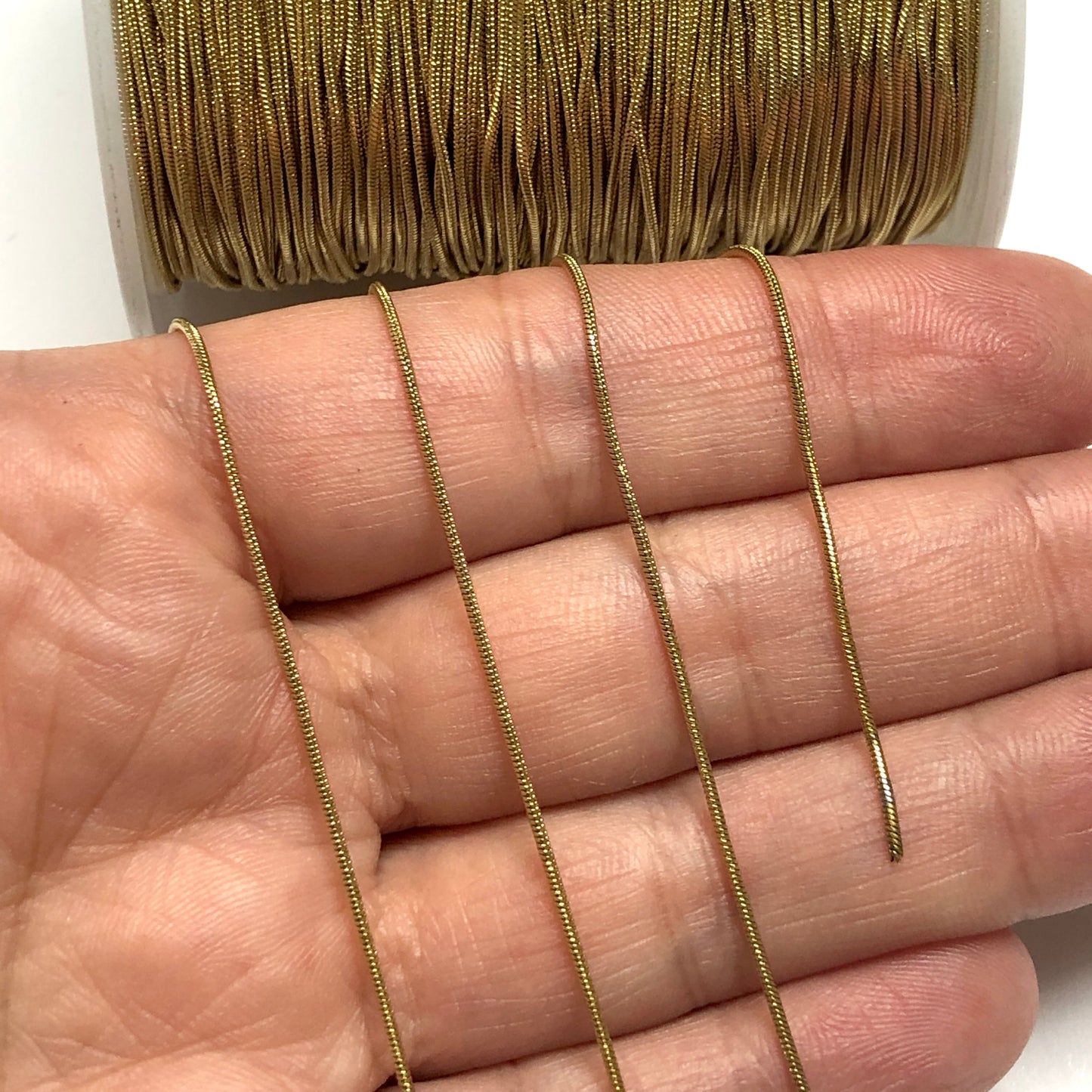 1,0 Sarı Çelik Yılan Zincir