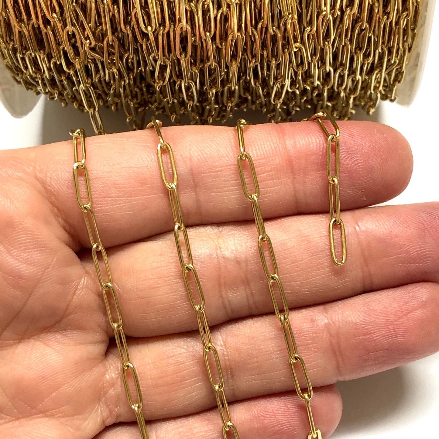 Sarı Çelik 3x9 Ataç Zincir