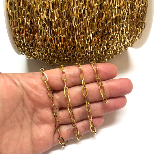 Sarı Çelik 6x12 Zincir