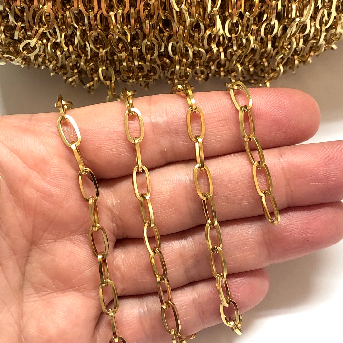 Sarı Çelik 6x12 Zincir