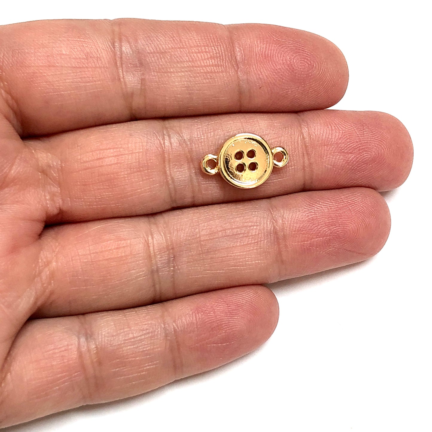 Altın Kaplama Düğme Bleklik