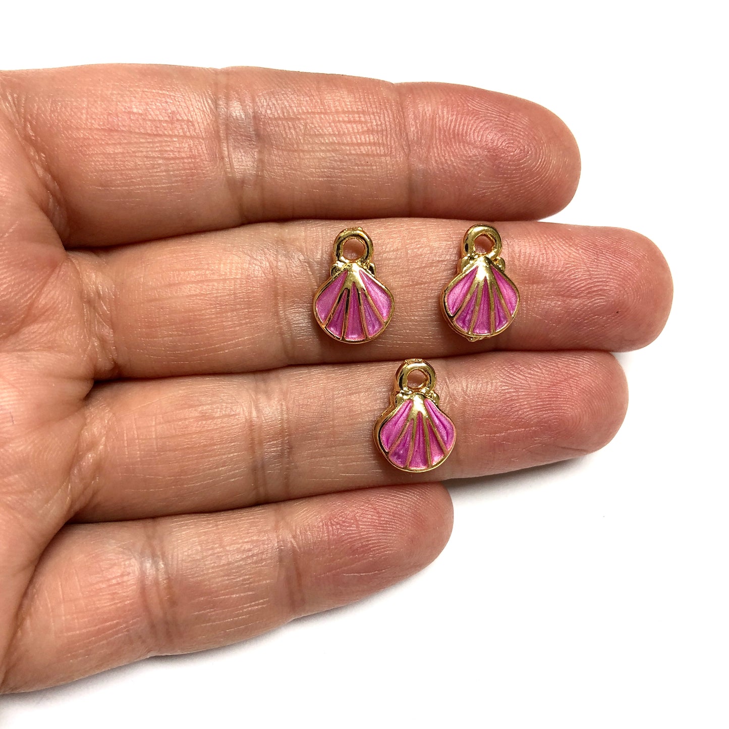 Altın Kaplama Mineli Küçük İstiridye - Sıklamen