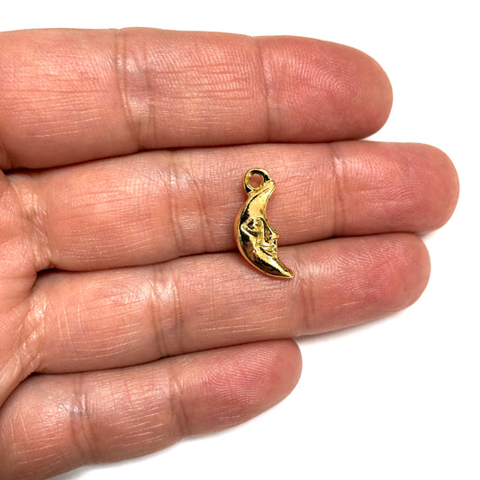 Matte Gold Plated Moon Rocker