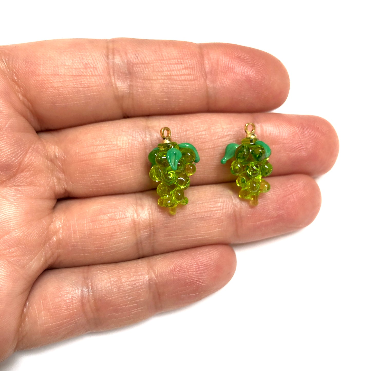 Murano Cam Üzüm - Yeşil