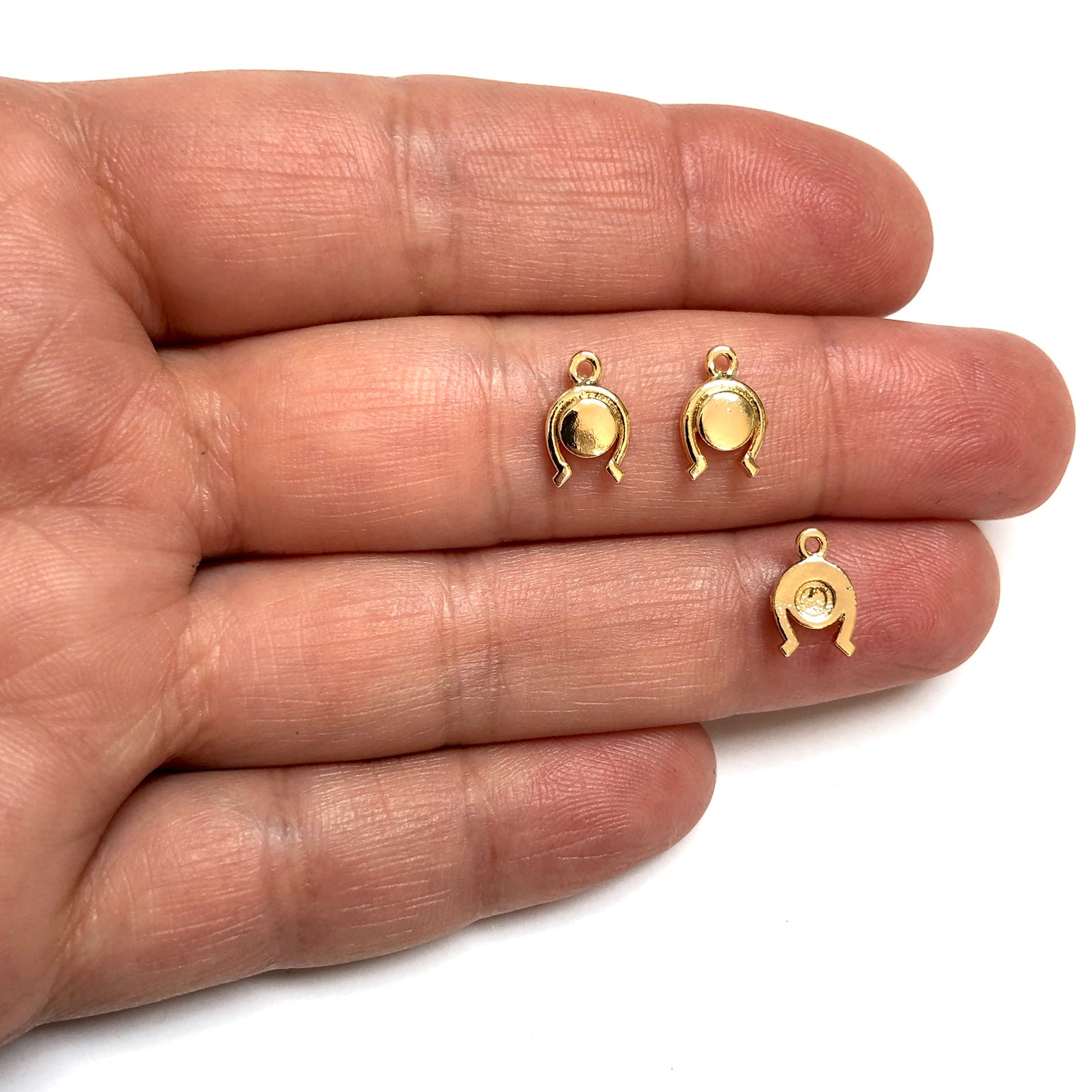 Altın Kaplama Mini Nal Sallantı