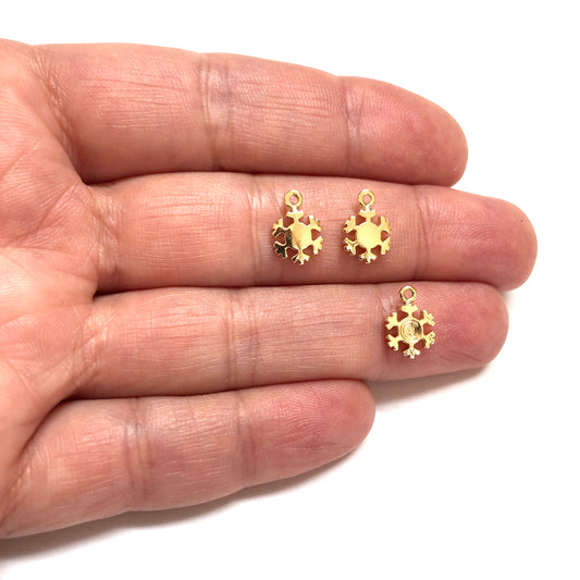 Altın Kaplama Mini Kartanesi Sallantı