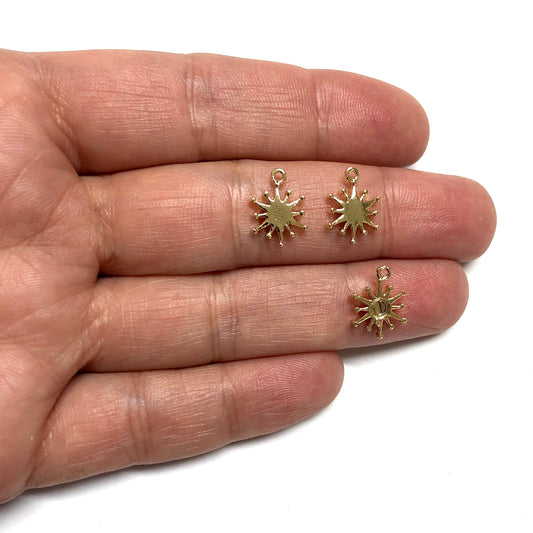 Altın Kaplama Mini Güneş Sallantı - 1