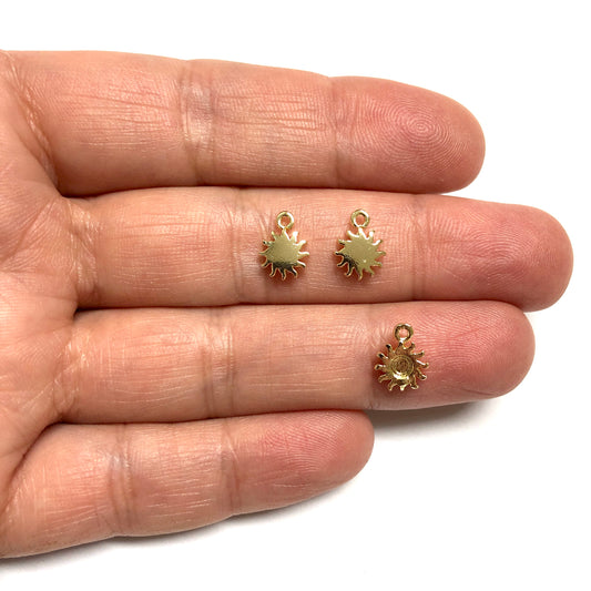 Altın Kaplama Mini Güneş Sallantı - 2