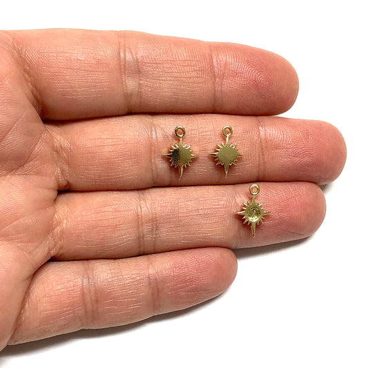 Altın Kaplama Mini Kutup Yıldızı Sallantı