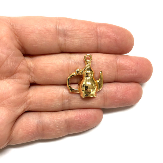 Altın Kaplama Çaydanlık - 7