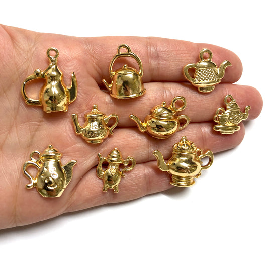 Altın Kaplama Çay Saati Kolleksiyonu