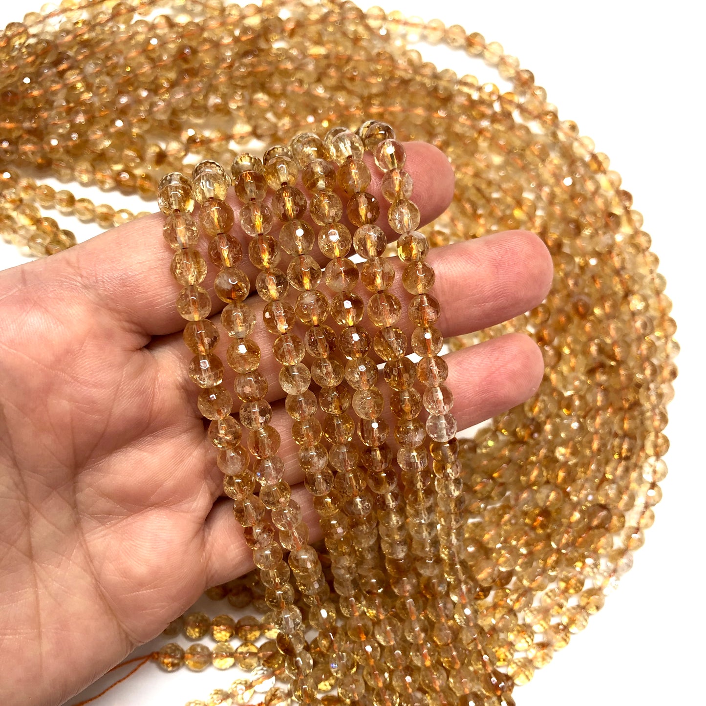 6mm Faset Kesim Sitrin (A Kalite) - 2