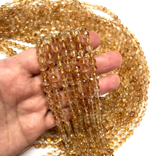 6mm Faset Kesim Sitrin (A Kalite) - 2