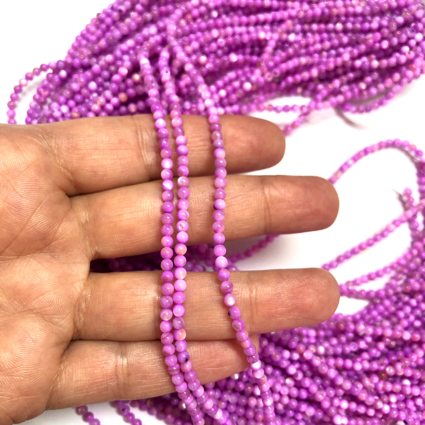 Colored Broken Mother-of-Pearl-2 Purple