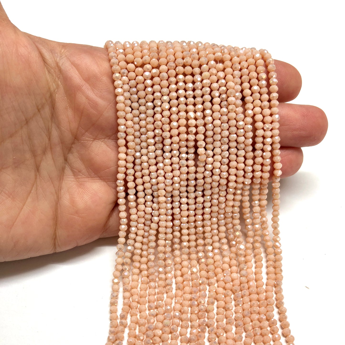 Crystal Beads, Chinese Crystal-2mm- 45 - Janjan Marbling