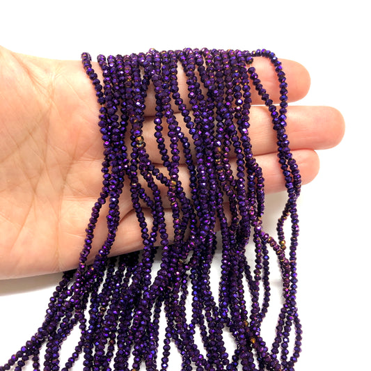 Crystal Beads, Chinese Crystal-2mm- 45 - Janjan Marbling