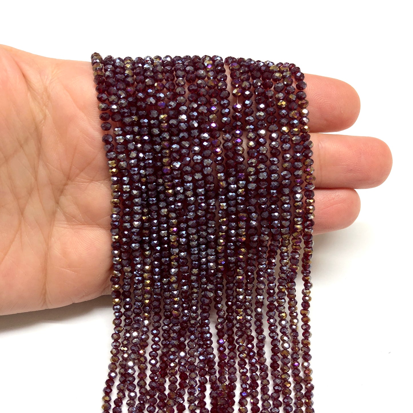 Crystal Beads, Chinese Crystal-2mm- 45 - Janjan Marbling