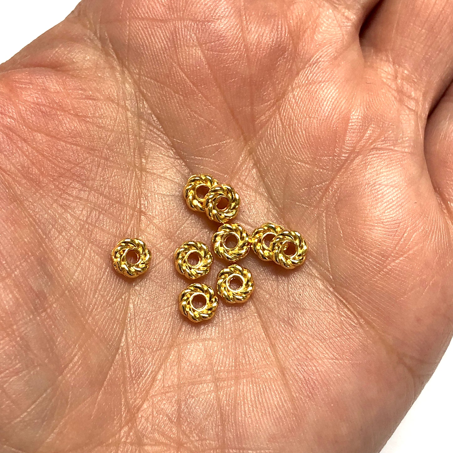 Altın Kaplama 6mm Burgulu Ara Aparat