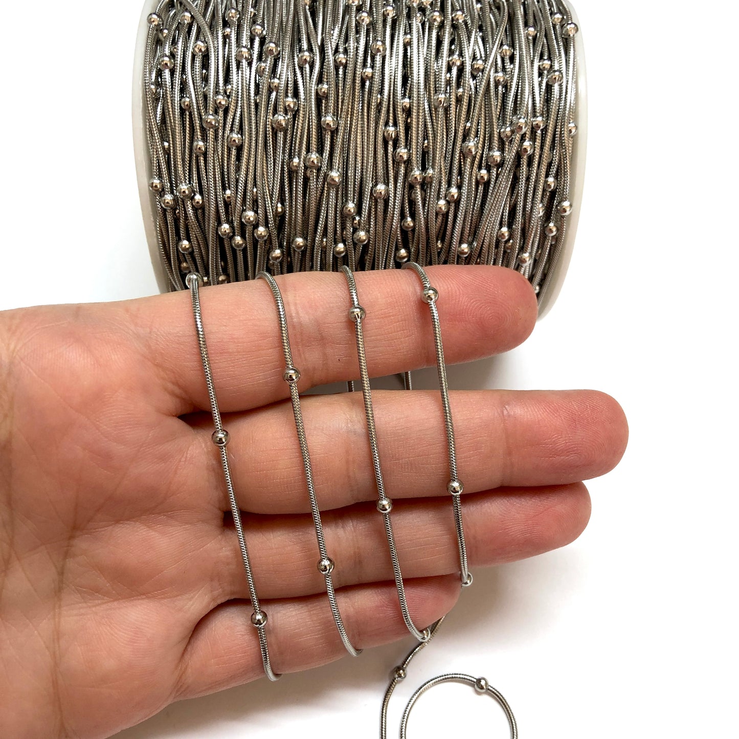 Çelik Toplu Yılan Zincir