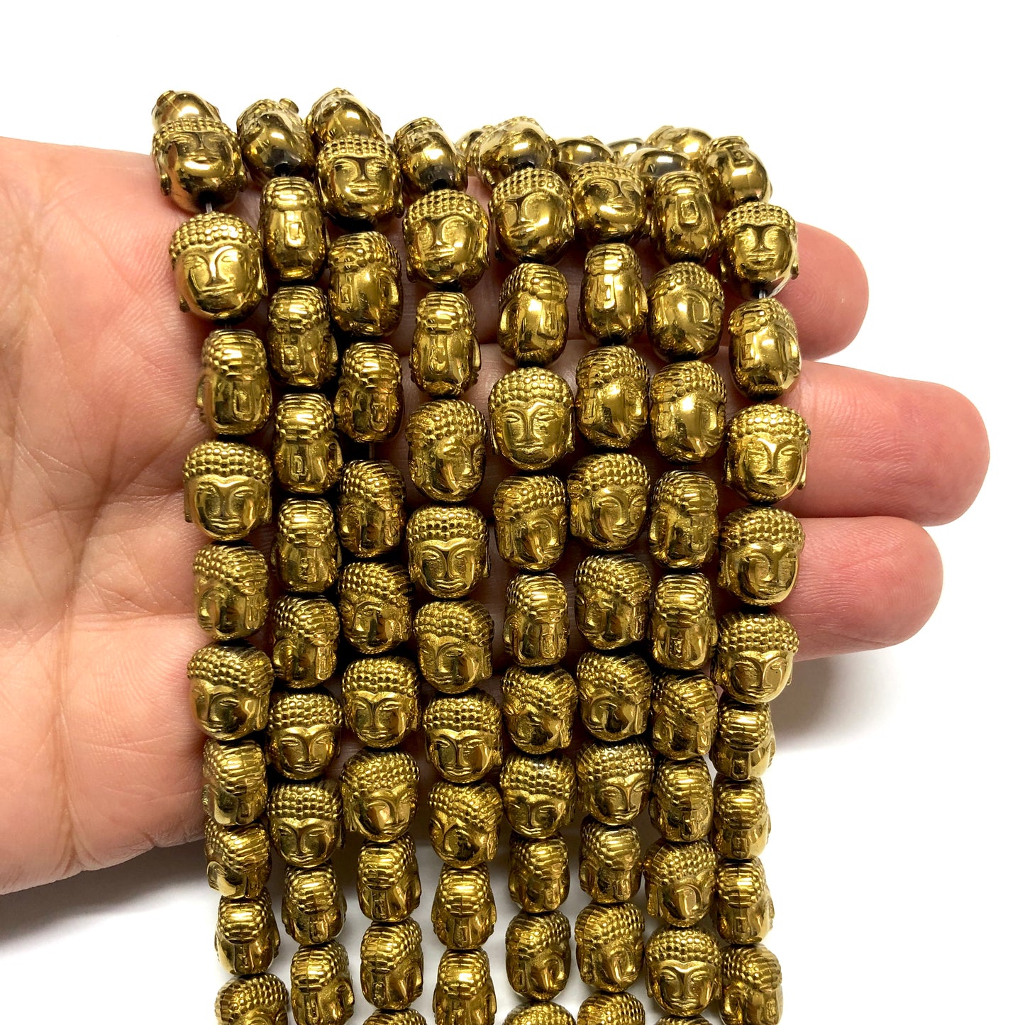 Buddha Hematit - Altın