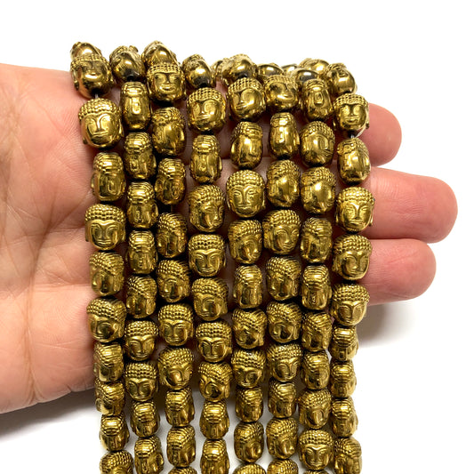 Buddha Hematit - Altın