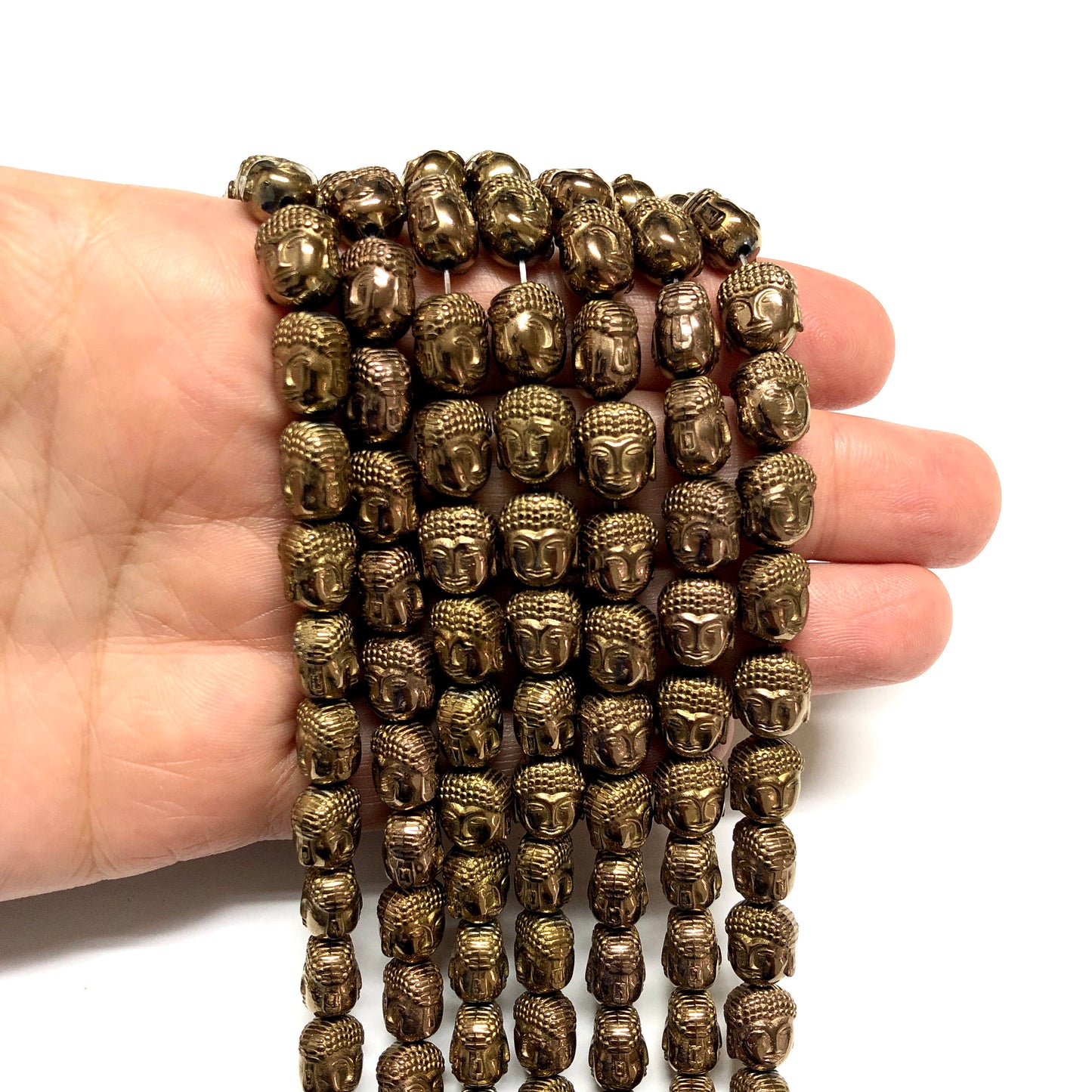 Buddha Hematit - Bakır