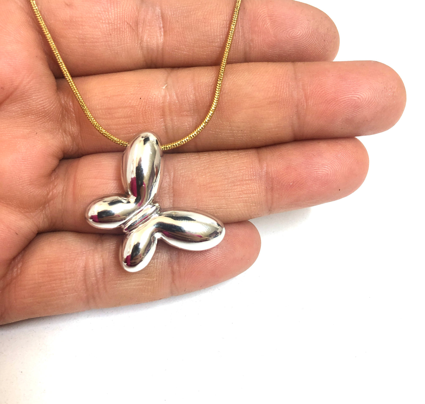 Rodyum Kaplama Tombul Kelebek🦋