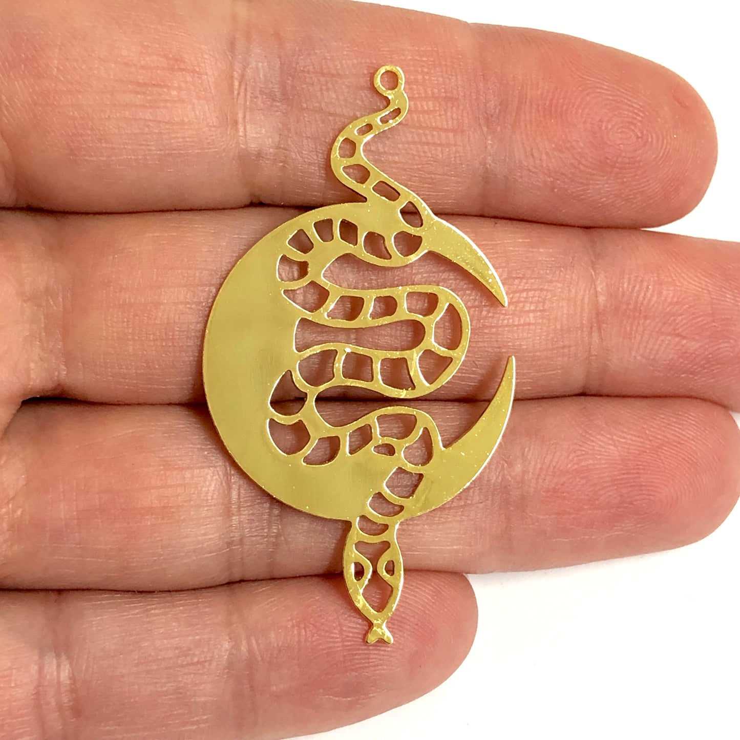 Altın Kaplama Lazer Kesim Kolye Ucu