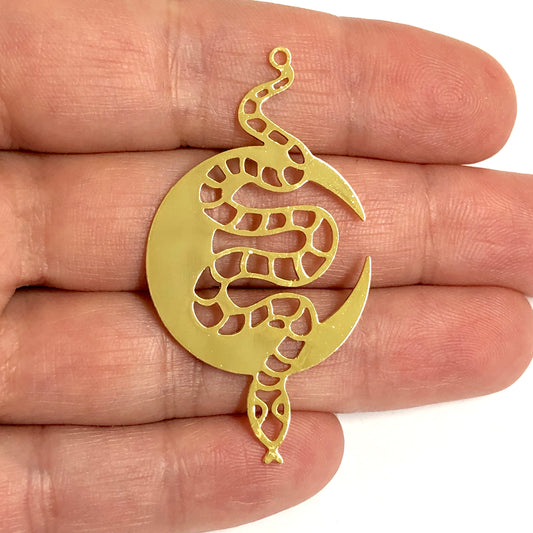 Altın Kaplama Lazer Kesim Kolye Ucu