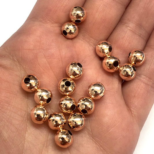 Rose Gold Kaplama Top Ara Aparat 8mm