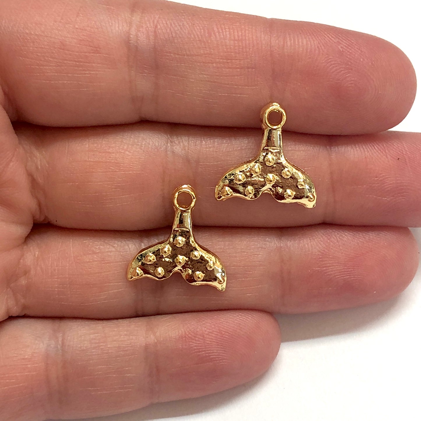 Vergoldete Emaille einseitiges Fatma Ana Handwerkzeug - Dunkelblau