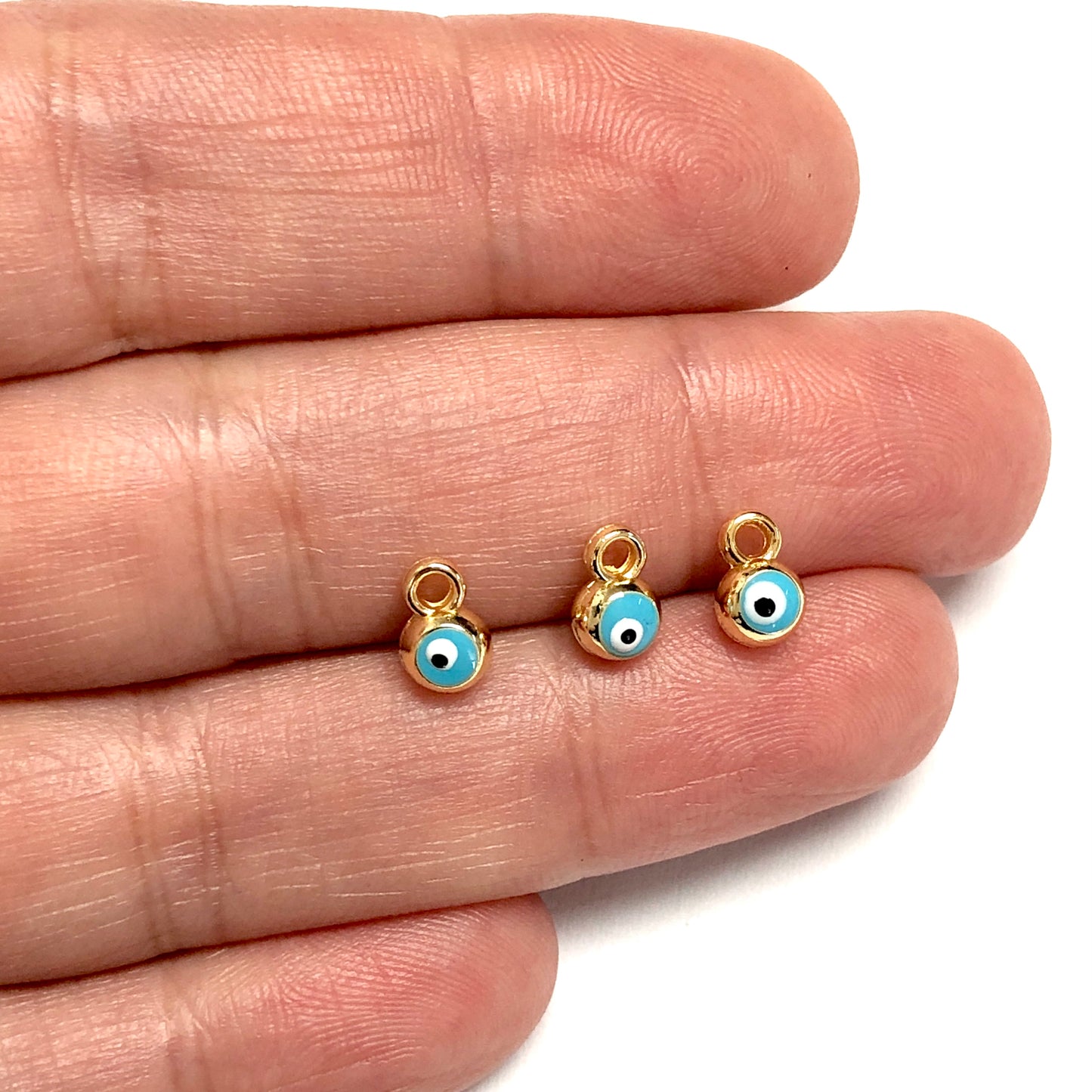 Gold Plated Large Size Colorful Zircon Stone Earring Apparatus