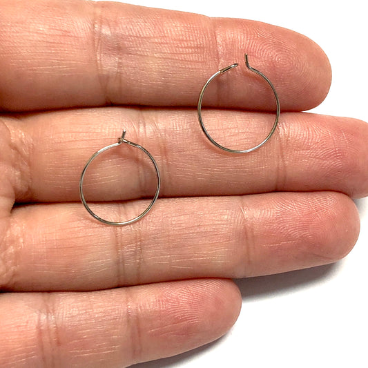 Hoop Earring Bracket - 15mm