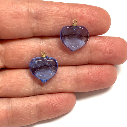 Murano Heart - White