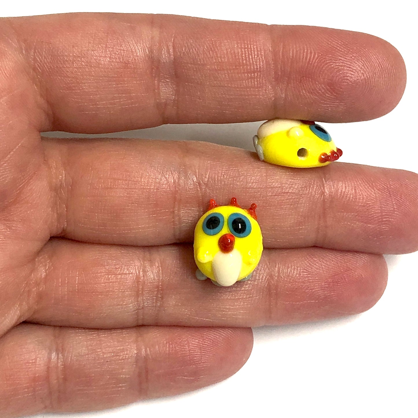 Murano Heart - White