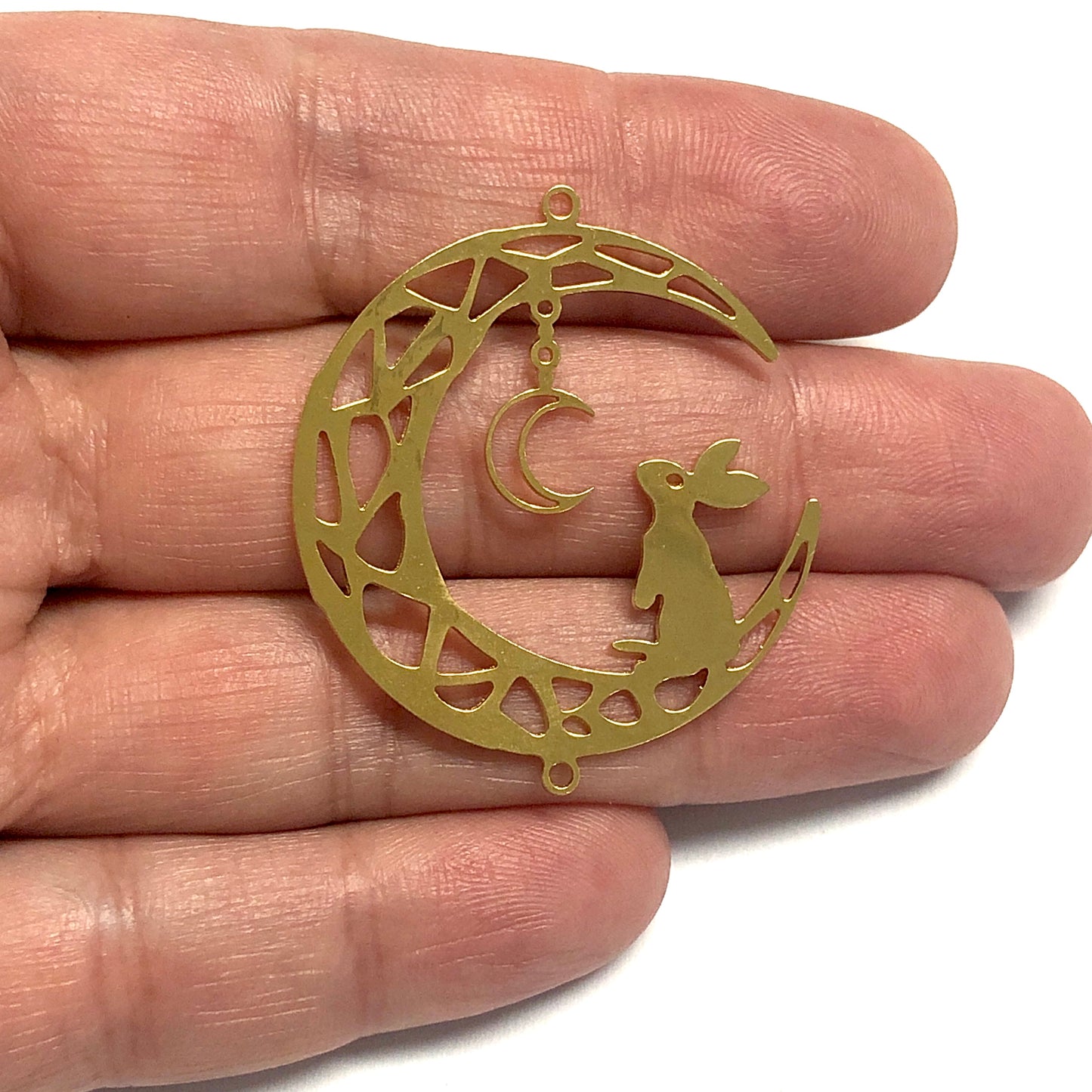 Altın Kaplama Lazer Kesim Kolye Ucu