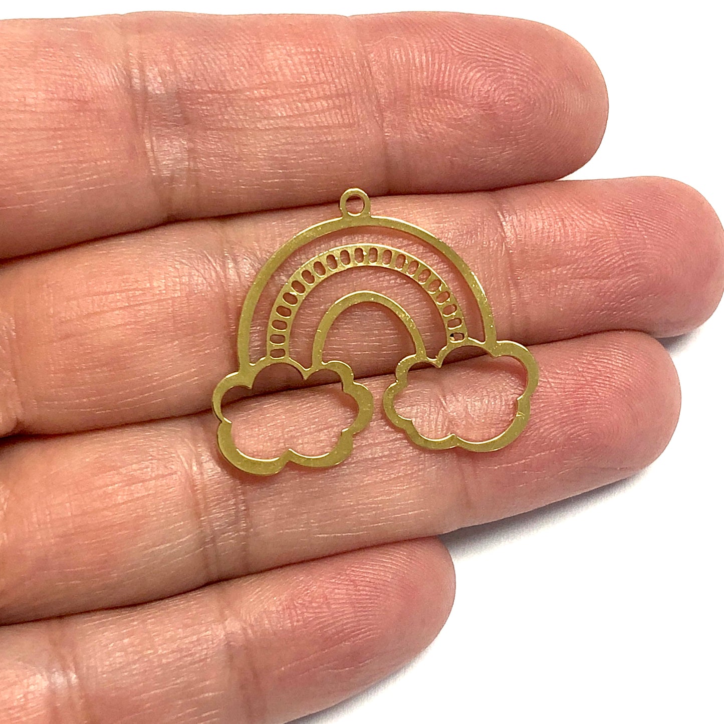 Altın Kaplama Lazer Kesim Kolye Ucu