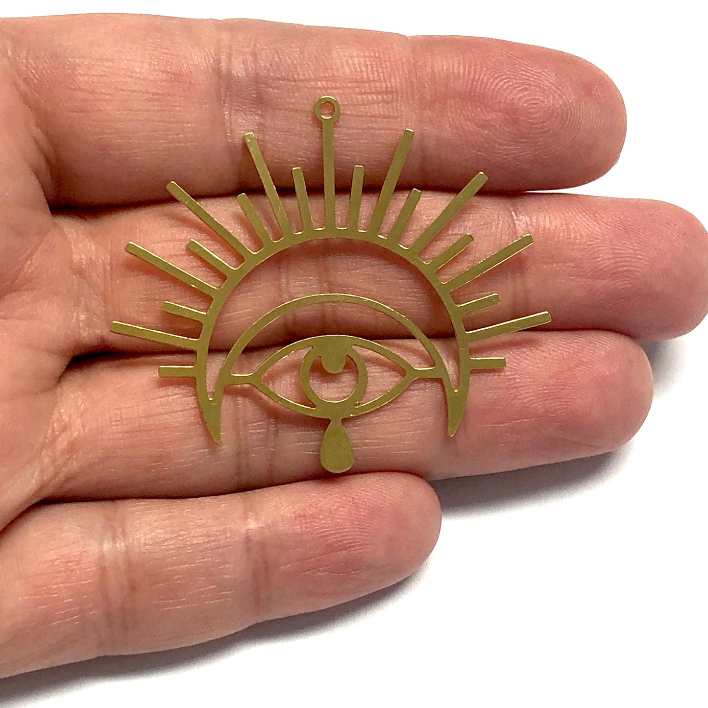 Altın Kaplama Lazer Kesim Kolye Ucu