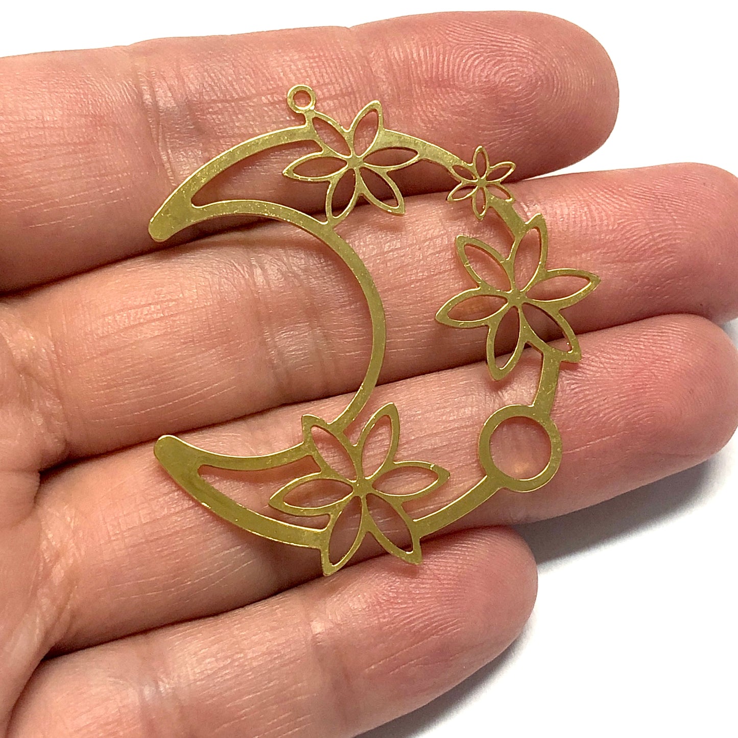 Altın Kaplama Lazer Kesim Kolye Ucu